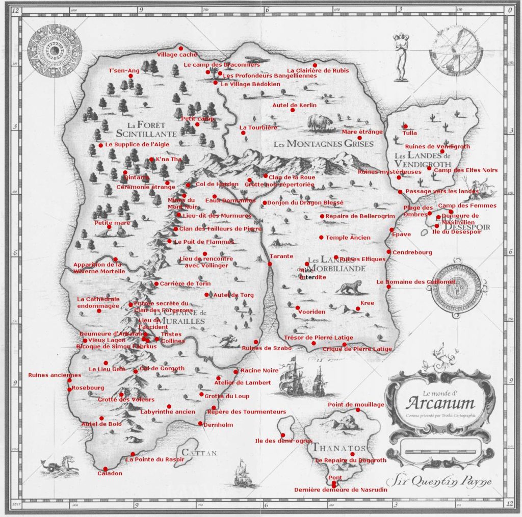 Карта со всеми метками. Арканум карта. Arcanum of Steamworks and Magick Obscura карта. Арканум Каладон.